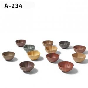 12 handgemaakte Yixing theekopjes Spin Ceramics