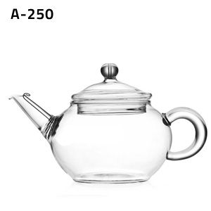 Kleine glazen theepot 200ml