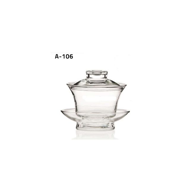 Traditional glass gaiwan 150ml 